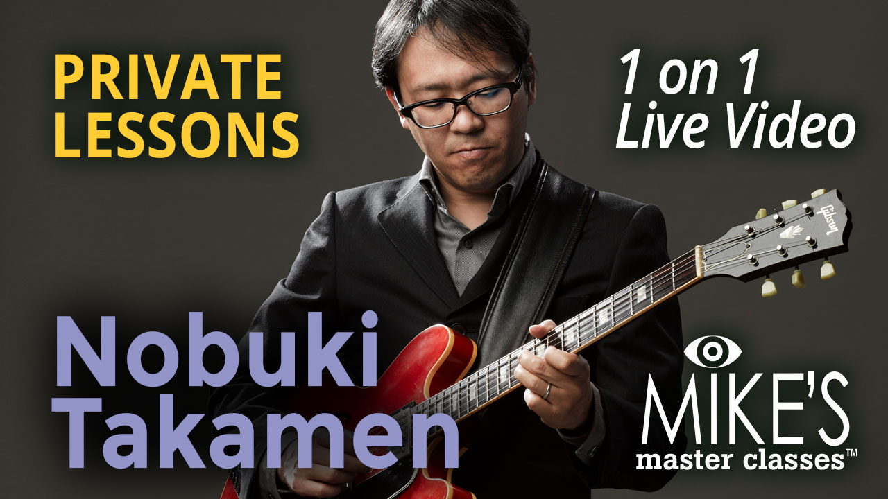 Nobuki Takamen - Private Lessons