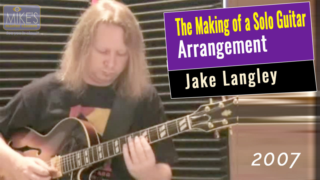 The Making of a Solo Guitar Arrangement