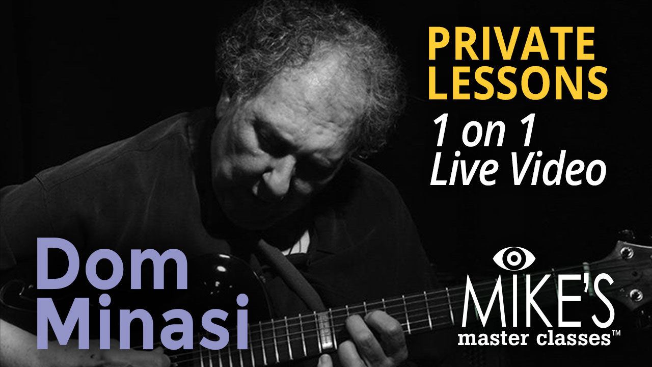 Dom Minasi - Private Lessons