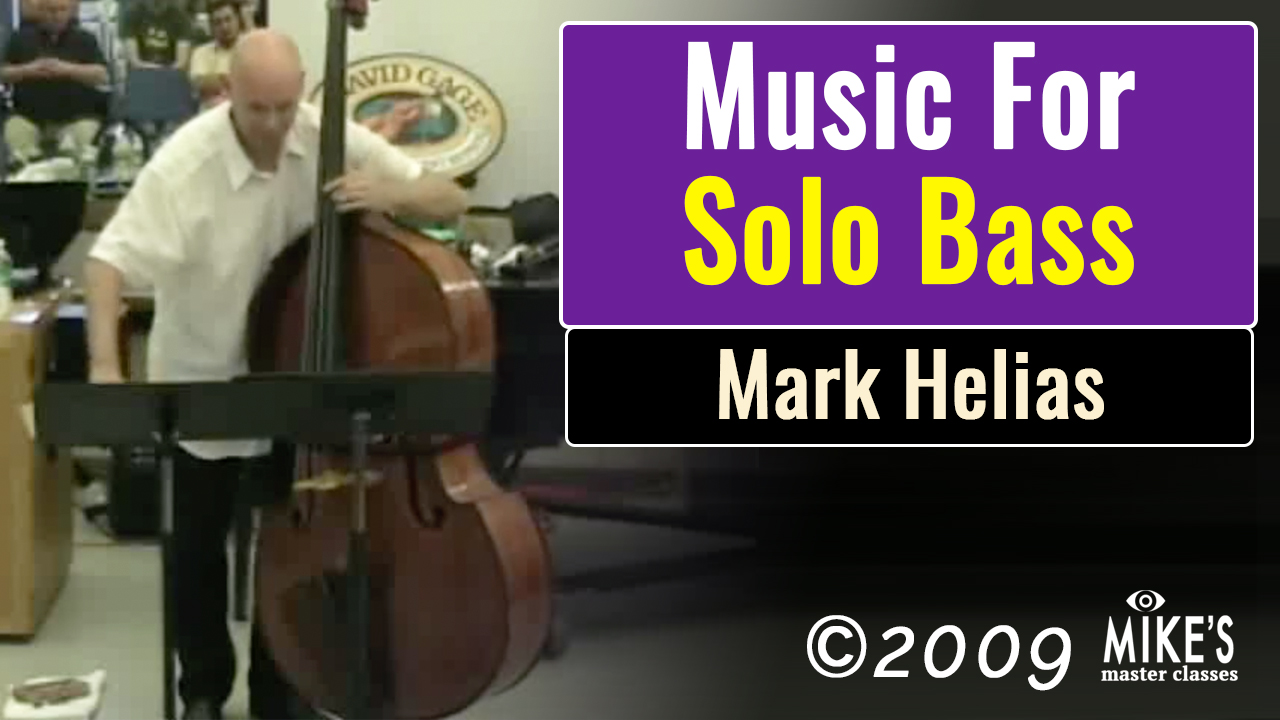 Music For Solo Bass