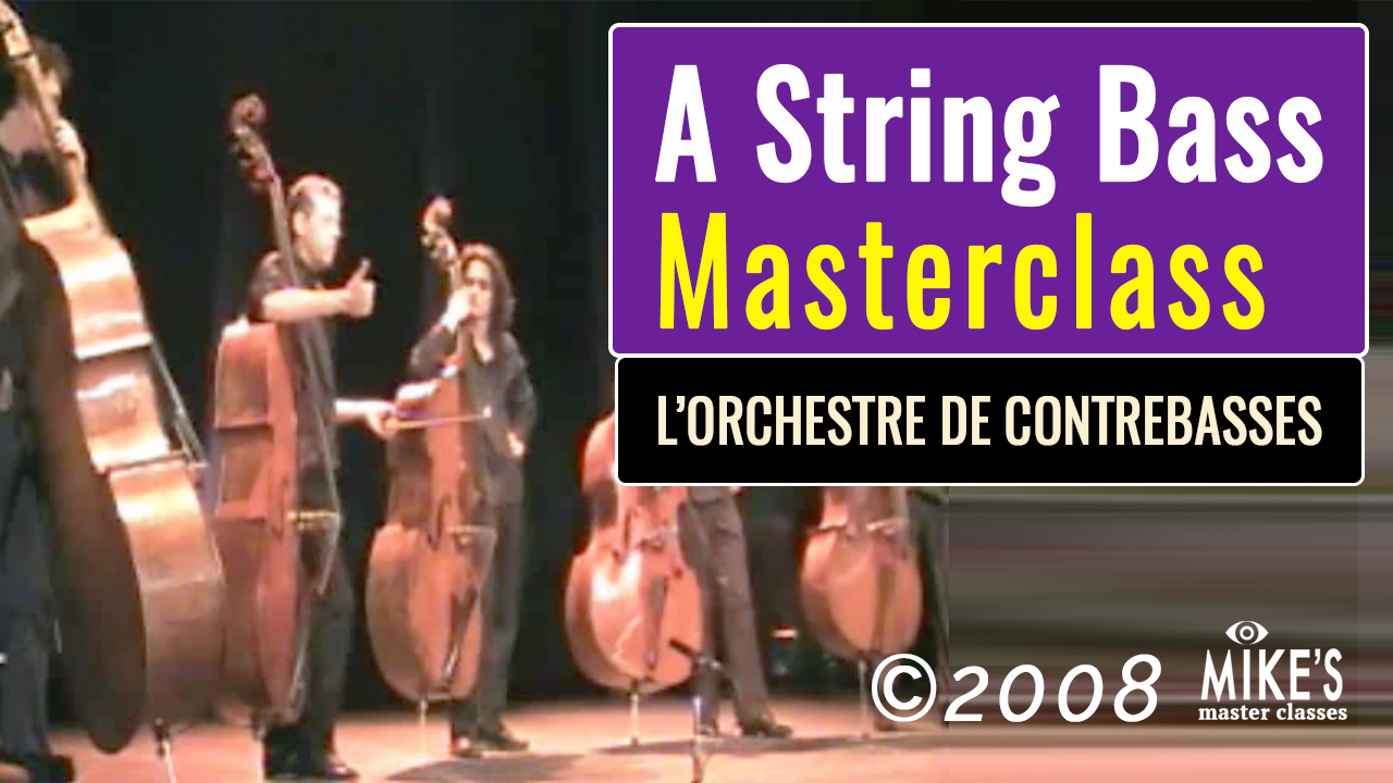 A String Bass Master Class