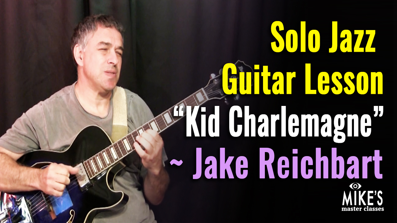 Solo Jazz Guitar Lesson Kid Charlemagne