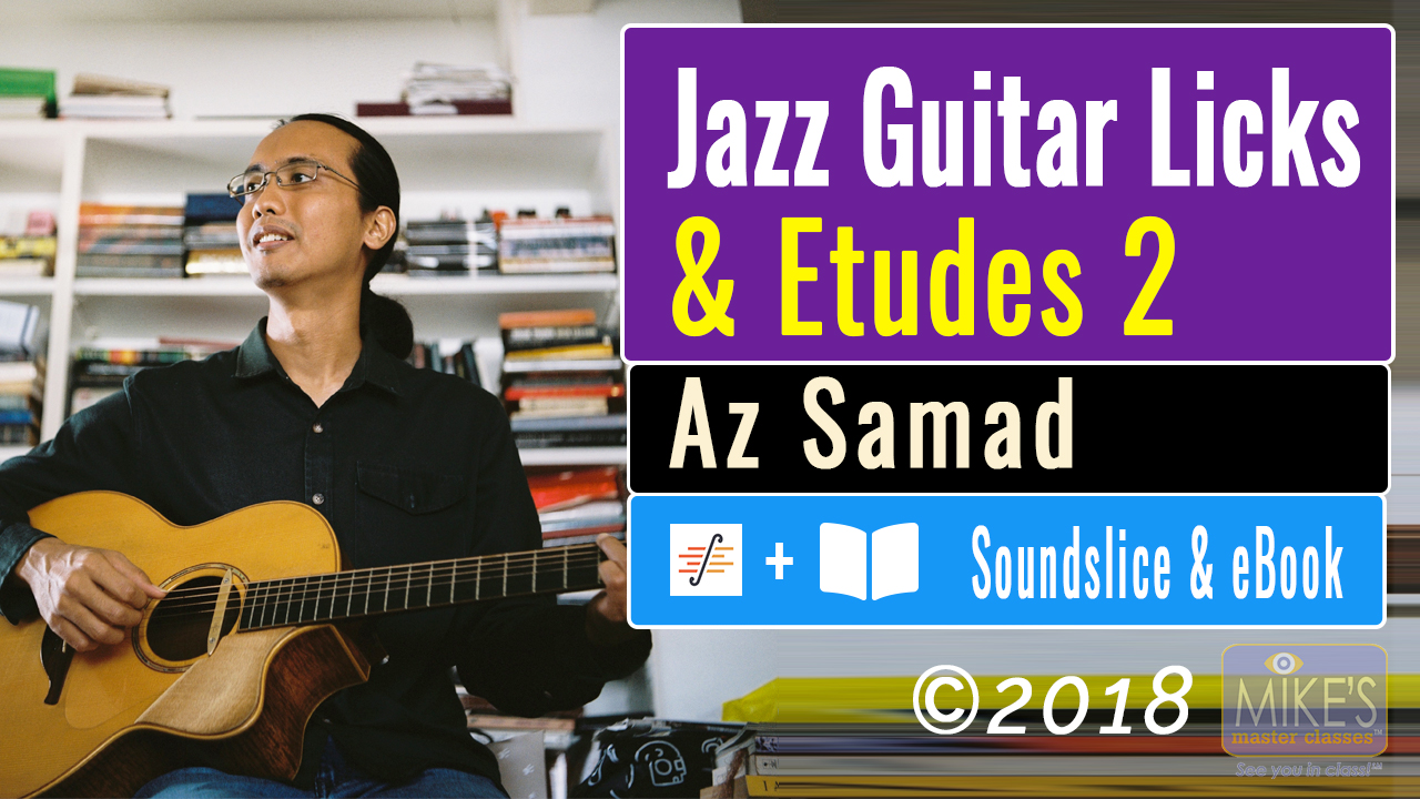 Jazz Guitar Licks and Etudes 2 [Soundslice + eBook]