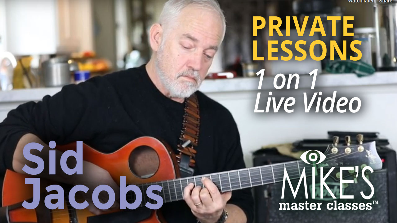 Sid Jacobs - Private Lessons