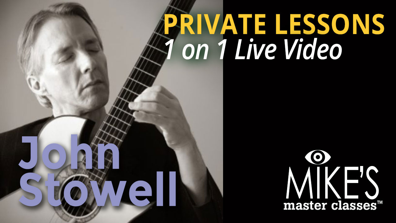 John Stowell - Private Lesson - 1 Hour