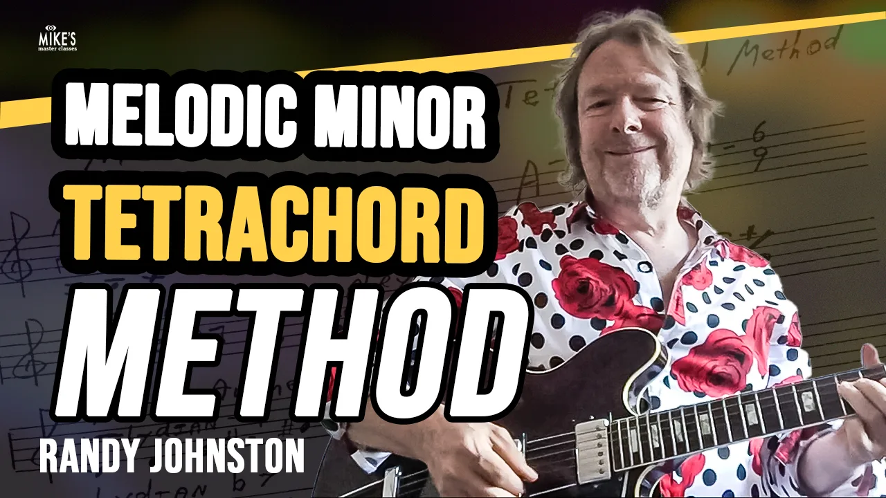 Melodic Minor Tetrachord Method