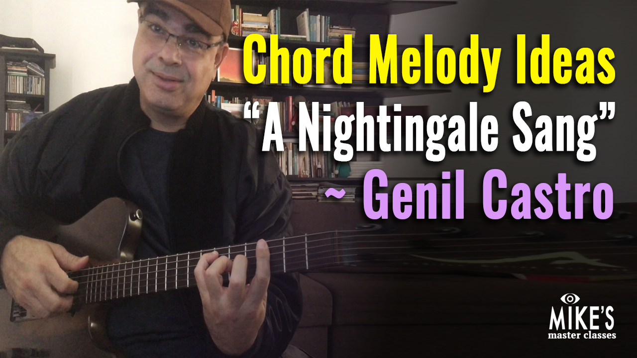 Chord Melody Ideas "A Nightingale Sang"