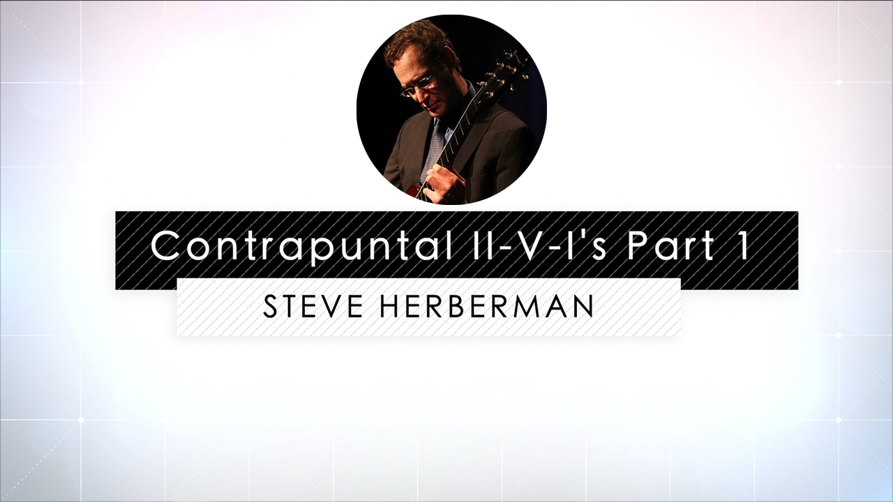 Contrapuntal II-V-I's Part 1